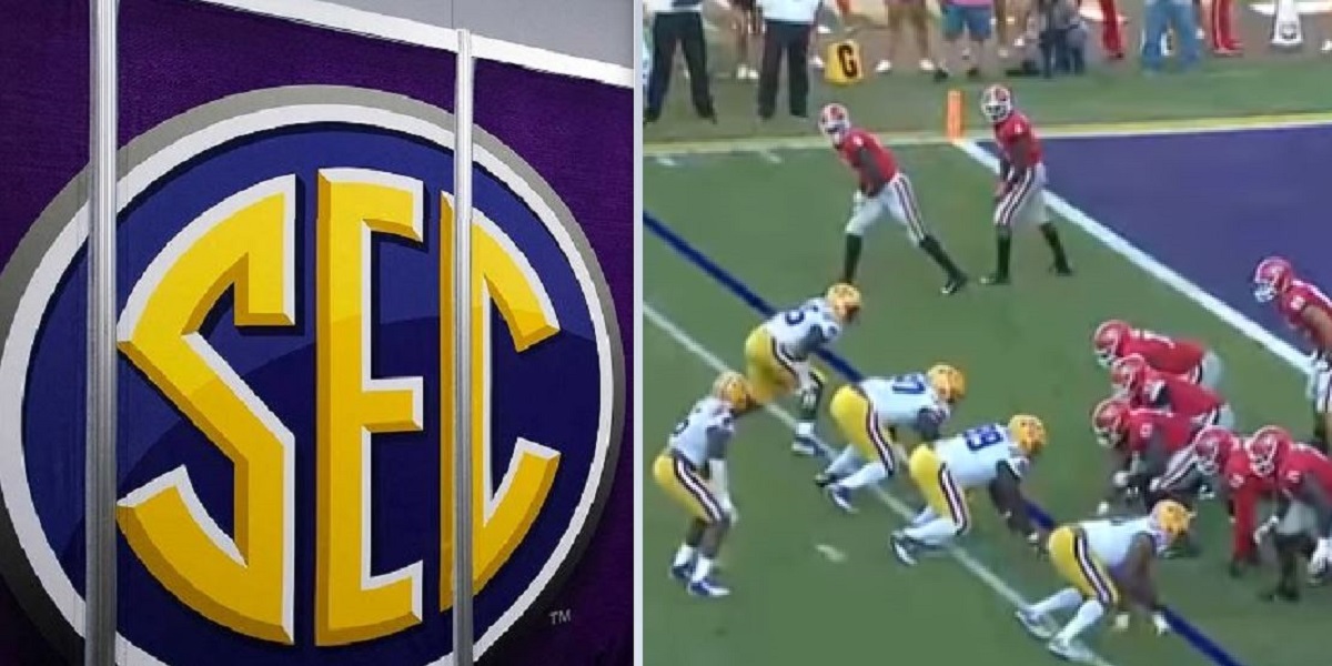 Georgia vs. LSU in the SEC Championship Game in Atlanta